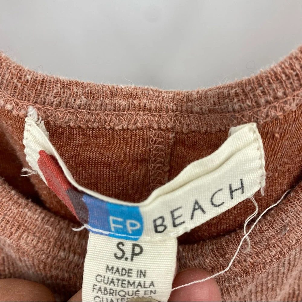 Free People Dusty Rose Jumpsuit (No Cardigan) - Picture 4 of 10